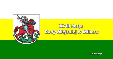 18 .sesja Rady Miejskiej Milicza